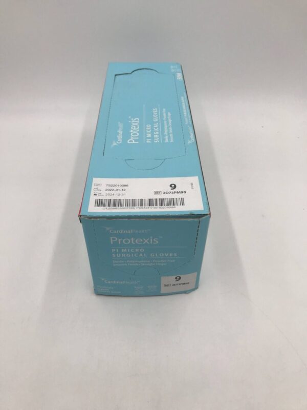 Cardinal Health  2D73PM90 Protexis PI Micro Surgical Gloves Powder-Free Smooth Finish Size 9 (50 pairs Per Box)