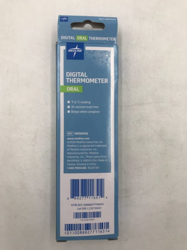 Medline MDS9950 Digital Thermometer Oral