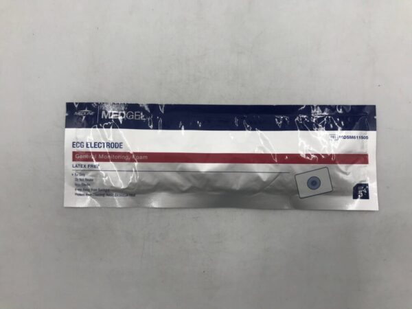 Medline MDSM611505 MedGel ECG Electrode General Monitoring Foam Latex Free (5 Per Package) (X) 