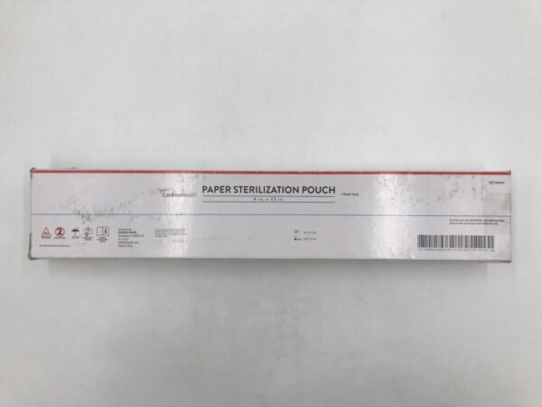 Cardinal Health 90422 Paper Sterilization Pouch Heat Seal 4in x 22in (200/Box) (X)