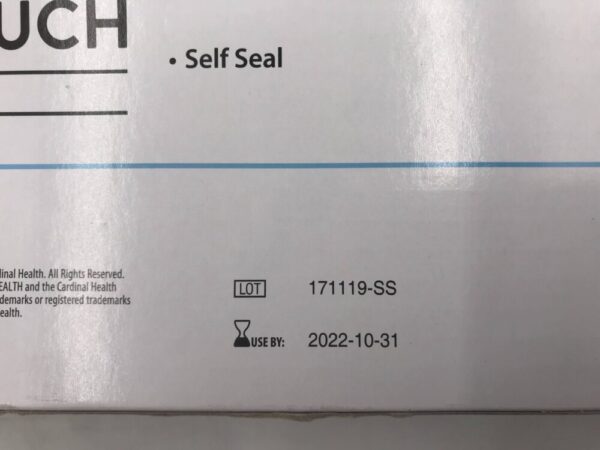 Cardinal Health 92322 Paper Sterilization Pouch Self Seal 3.5in x 22in (200/Box) (X)