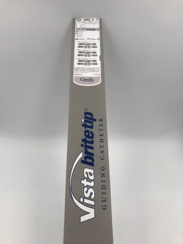 Cordis 670-070-00 Vista Brite Tip Guiding Catheter XBC 3 6F 100cm .070" I.D.
