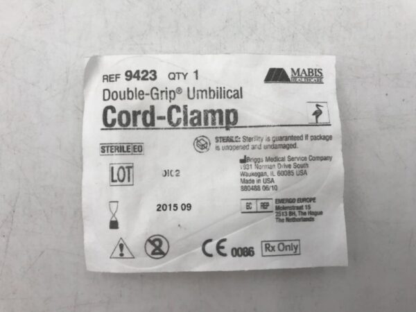 Mabis 9423 Double-Grip Umbilical Cord-Clamp (X)