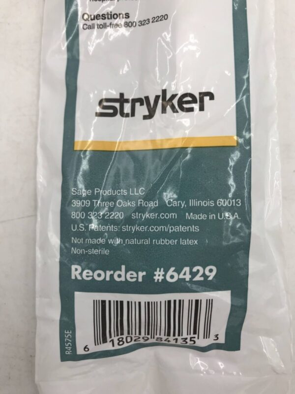 Sage 6429 Stryker Q Care Covered Yankauer with Suction Handle