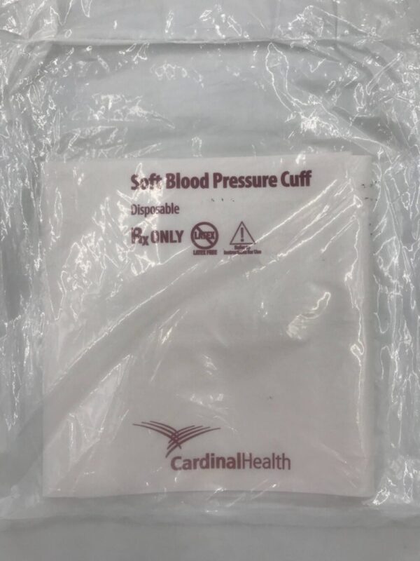 Cardinal Health 30503-14A Soft Blood Pressure Cuff Disposable Range 32 to 43cm Large Adult