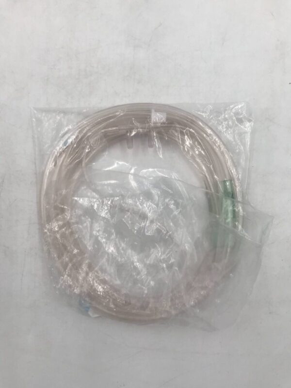 Cardinal Health 001325 Nasal Oxygen Tubing Cannula Curved Nonflared Tip with 7' Crush Resistant Tubing
