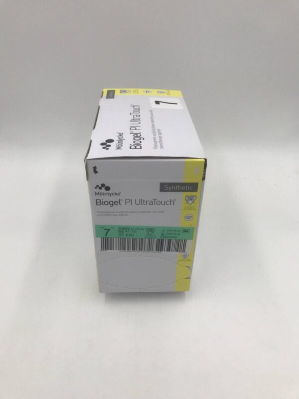 Molnlycke 41170 Biogel PI Ultratouch Polyisoprene Surgical Gloves Size 7 (50/Box)
