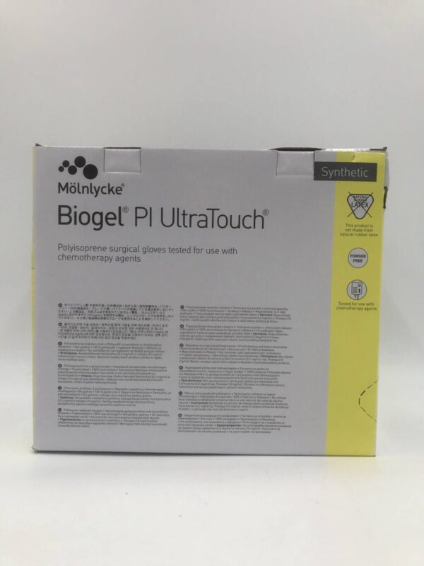 Molnlycke 41160 Biogel PI Ultratouch Polyisoprene Surgical Gloves Size 6 (50/Box)