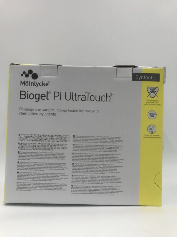 Molnlycke 41175 Biogel PI Ultratouch Polyisoprene Surgical Gloves Size 7.5 (50/Box)