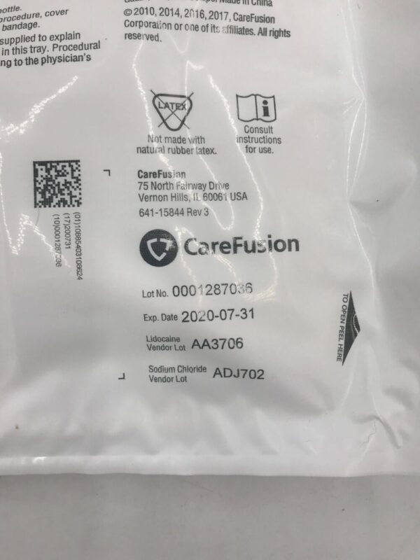 CareFusion SK1017A Jamshidi Menghini Soft Tissue Biopsy Tray 17G x 100mm(X)