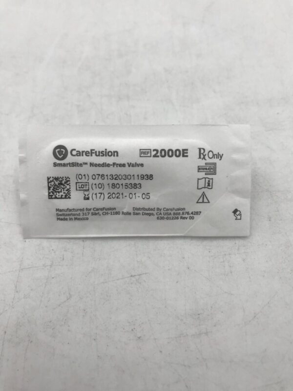 CareFusion 2000E SmartSite Needle-Free Valve (X)