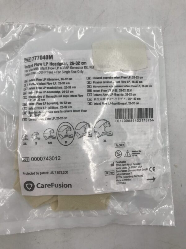 CareFusion 777040M Infant Flow LP Headgear 26-32cm