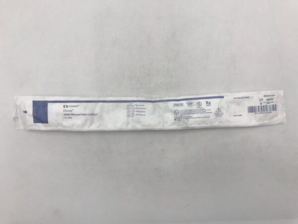 Covidien 8887603085 Dover 100% Silicone Foley Catheter 3mL 2-Way 8Fr/Ch (2.7mm) (X)