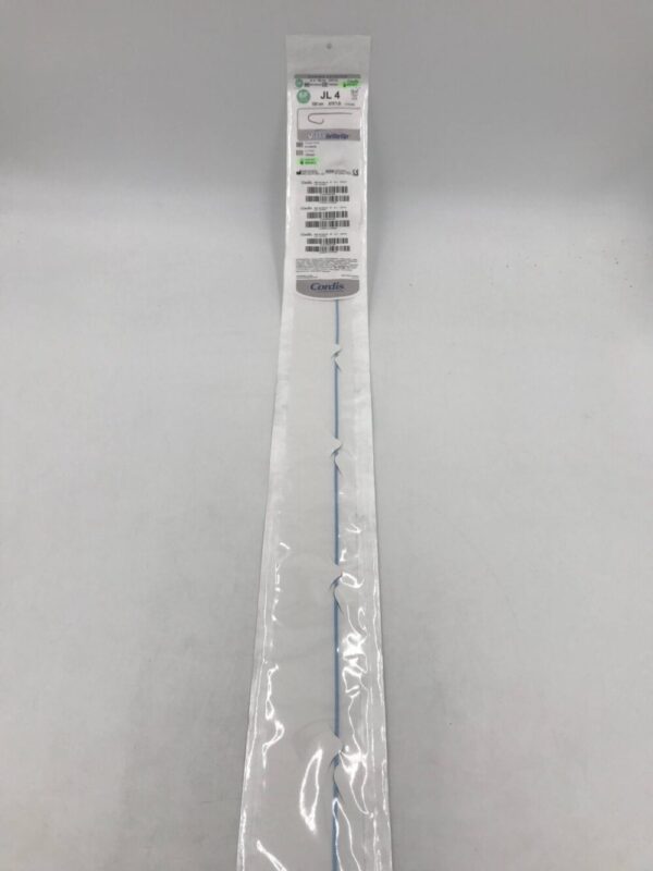 Cordis 670-004-00 Vista Brite Tip Guiding Catheter JL 4 6F 100cm (X)