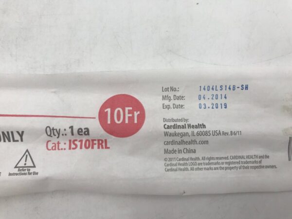 Cardinal Health IS10FRL Lubricated Intubating Stylet 10Fr (X)