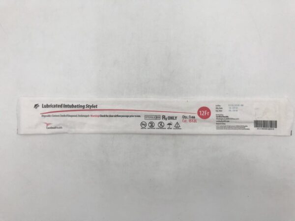 Cardinal Health IS12L Lubricated Intubating Stylet 12Fr (X)
