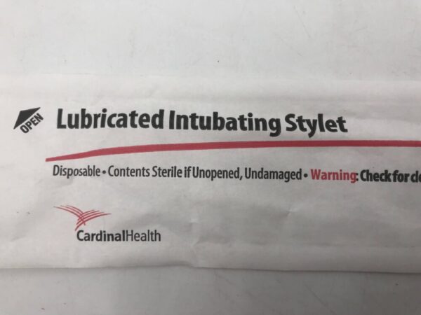 Cardinal Health IS12L Lubricated Intubating Stylet 12Fr (X)