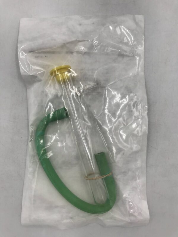 Cardinal Health 19510-065 Lukens Tube 20cc Polyestyrene Aspiration Tube with Rubber Tubing and Stopper