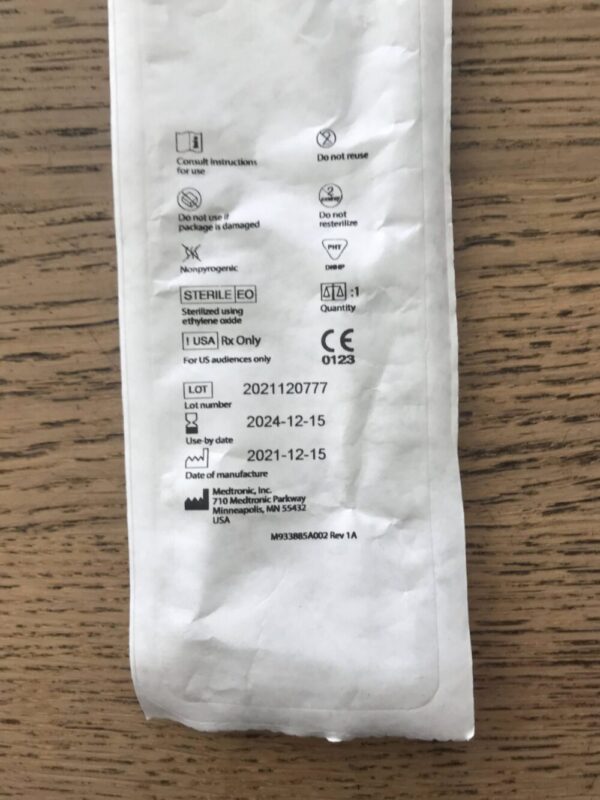 MEDTRONIC 77012 DLP One-Piece Pediatric Prterial Cannula 12F