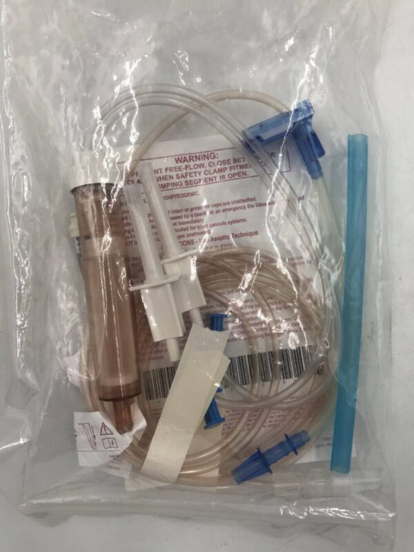 Cardinal Health 2477-0000 SmartSite Blood Set 180 Micron Filter Nonvented Needle-Free Valve Port 15 Drop(X)