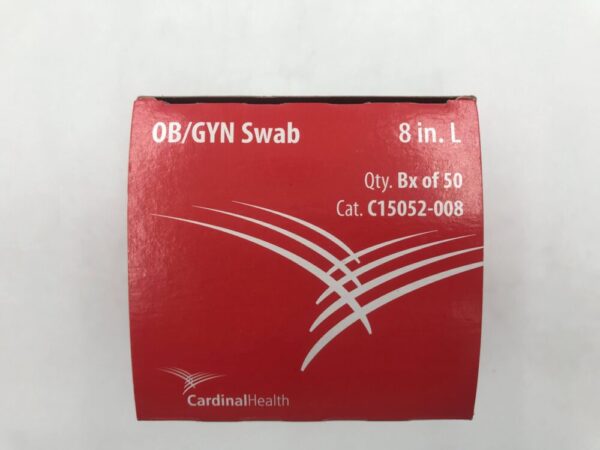 Cardinal Health C15052-008 OB/GYN Swab Nonsterile Rayon Tip Paper Shaft (50/Box)