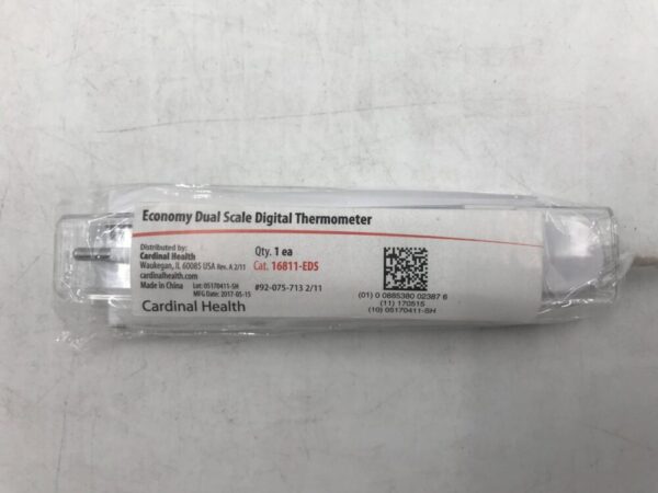 Cardinal Health 16811-EDS Economy Dual Scale Digital Thermometer
