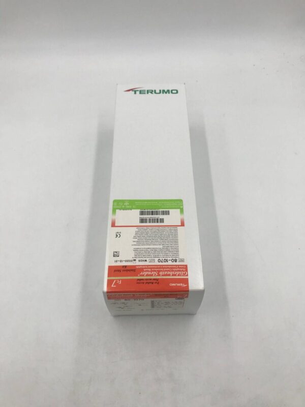 Terumo 80-1070 Glidesheath Slender Hydrophilic Coated Introducer Sheath 7Fr. (5/Box) (X)