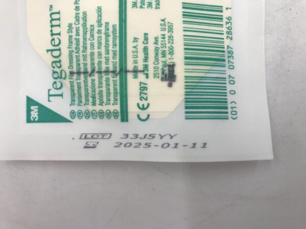 3M 1634 Tegaderm Film Transparent Film Dressing Frame Style