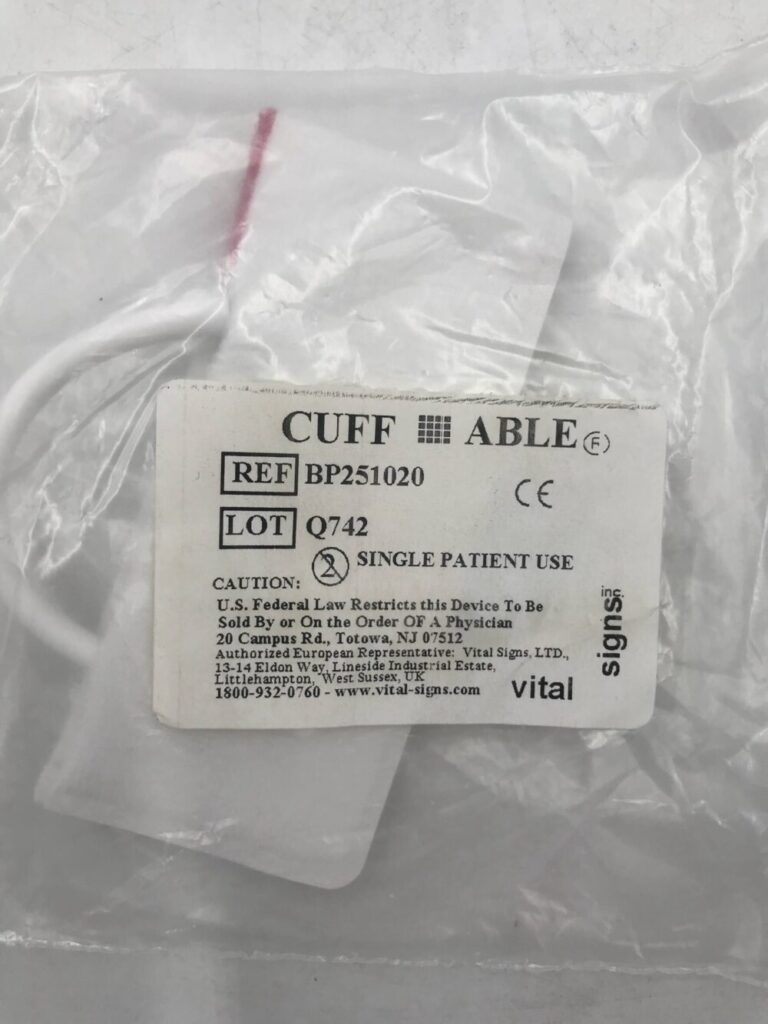 Cuffv Tech Vital Signs BP251020 Cuff Able Blood Pressure Cuff Neonate #4 - GB TECH USA