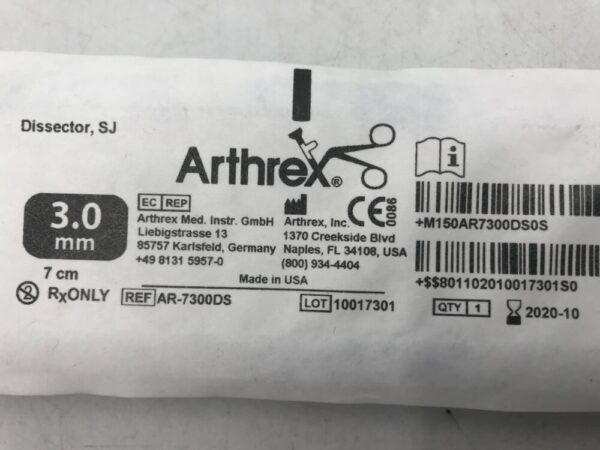 Arthrex AR-7300DS Dissector SJ 3.0mm (X)