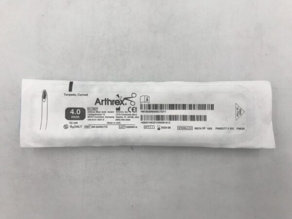 Arthrex AR-8400CTD Torpedo Curved 4.0mm (X)
