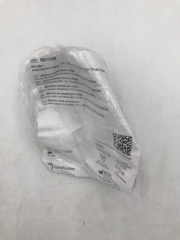 CareFusion 001206 AirLife Adult Aerosol Mask Under The Chin Style (X)