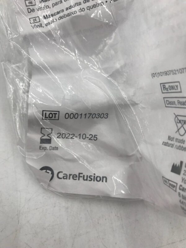 CareFusion 001206 AirLife Adult Aerosol Mask Under The Chin Style (X)