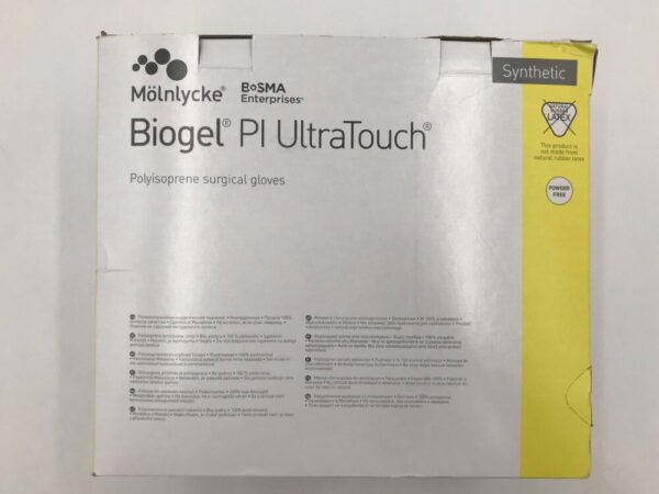 MOLNLYCKE 71-41190 Biogel PI UltraTouch Polyisoprene Surgical Gloves Size 9, (40Pairs/Box)