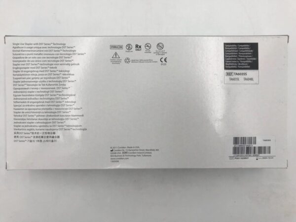 COVIDIEN TA6035S TA Auto Suture Single Use Stapler w/ DST Series Technology 60mm-3.5mm