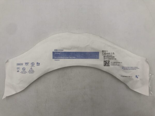 Covidien 86111 Shiley Hi-Lo Oral/Nasal Tracheal Tube Cuffed Murphy Eye 7.0mm=I.D. 9.5mm=O.D.