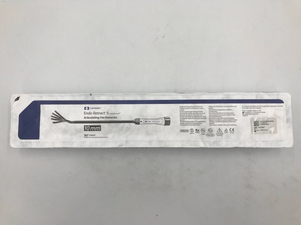 COVIDIEN 176647 Endo Retract II Auto Suture Articulating Fan