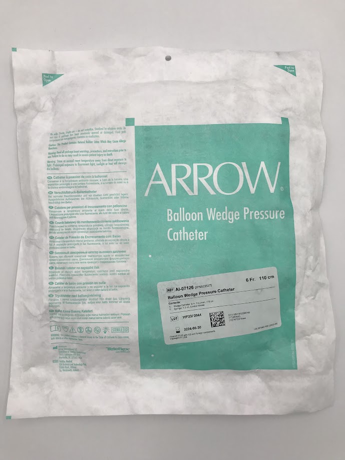 ARROW AI-07126 Balloon Wedge Pressure Catheter 6F x 110cm (X)