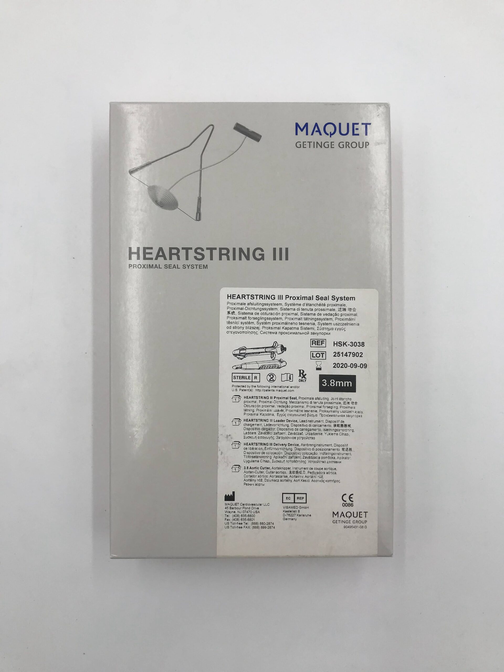 MAQUET HSK-3038 Heartstring III Proximal Seal System 3.8mm (X)