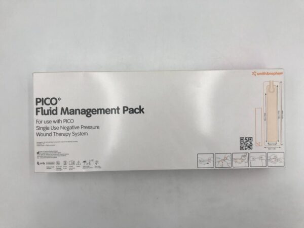 Smith&Nephew 66022024 Pico Fluid Management Pack Single Use Negative Pressure Wound Therapy System 10cm x 40cm (3.9in x 15.7in) (5/Box) (X)