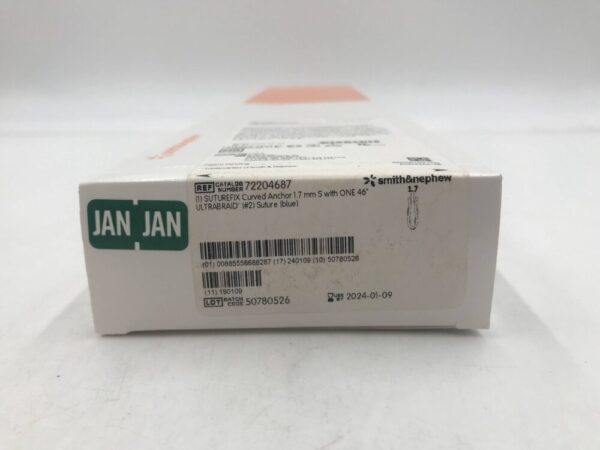 Smith&Nephew 72204687 Suturefix Curved Anchor 1.7mm  (X)