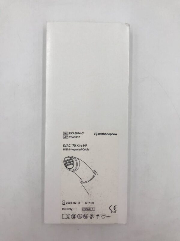 Smith&Nephew EICA5874-01 EVAC 70 Xtra HP with Integrated Cable (X)