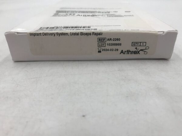 Arthrex AR-2260 Implant Delivery System Distal Biceps Repair (X)