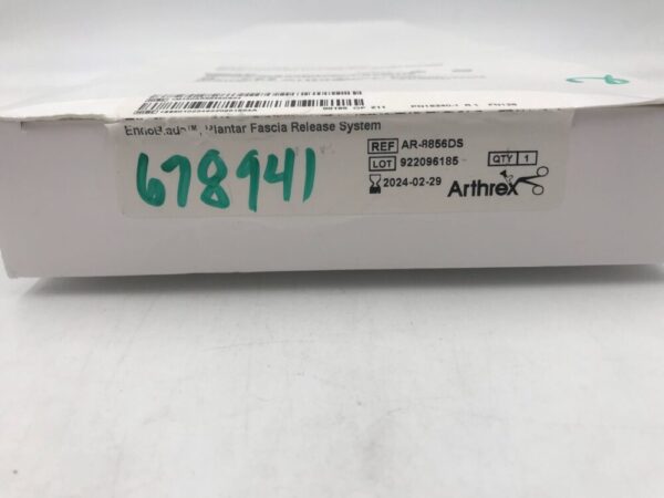 Arthrex AR-8856DS EndoBlade Plantar Fascia Release System (X)