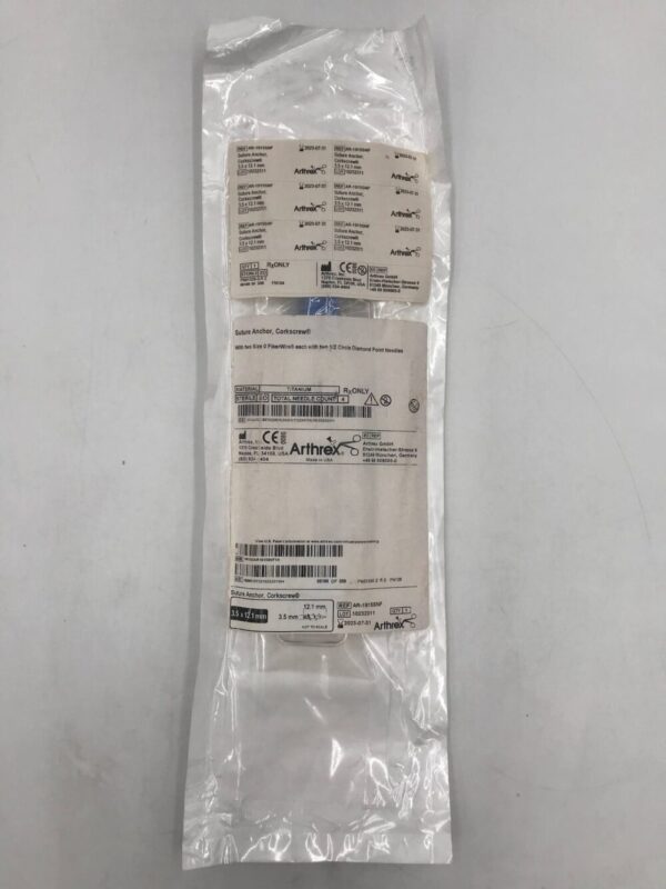 Arthrex AR-1915SNF Suture Anchor Corkscrew 3.5 x 12.1mm (X)