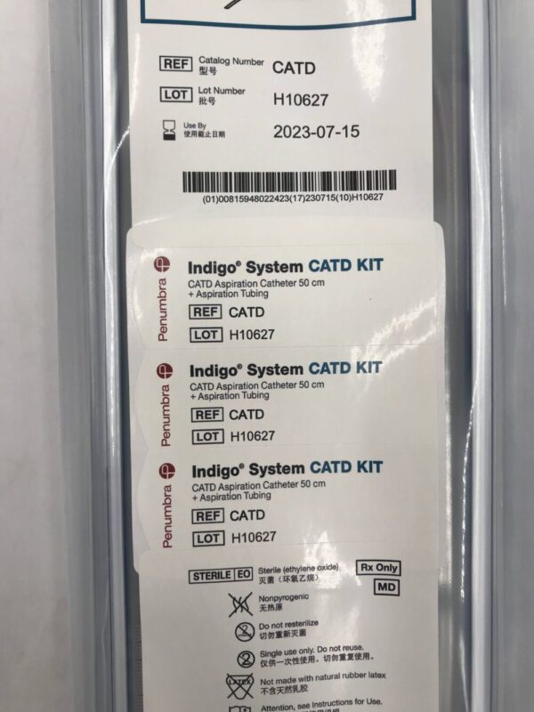 Penumbra CATD Aspiration Catheter D + Aspiration Tubing Catd Kit (X)
