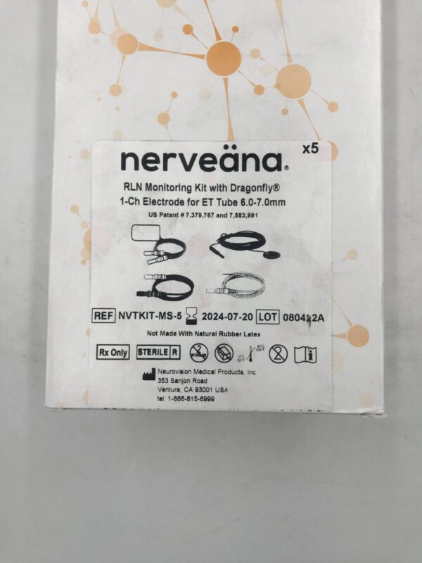 NEUROVISION NVTKIT-MS-5 Nerveana RLN Monitoring Kit w/ Dragonfly 6-7mm (5/Box)(SD)