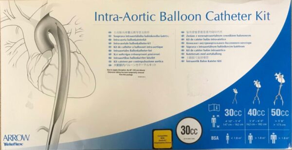 ARROW IAB-S730C RediGuard  Intra-Aortic Balloon Catheter Kit 7Fr. 30cc