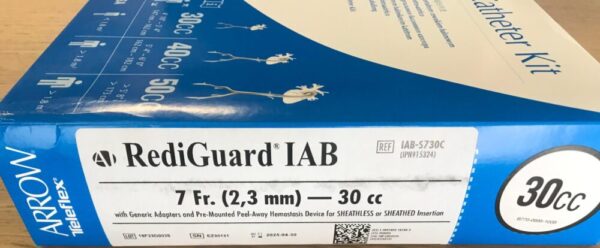 ARROW IAB-S730C RediGuard  Intra-Aortic Balloon Catheter Kit 7Fr. 30cc