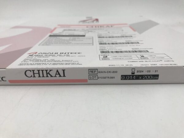Asahi Intecc WAIN-CKI-200 Chikai Neurovascular Guide Wire 0.014" x 200cm (X)